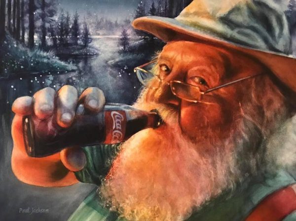 The Real Thing - Original watercolor by Paul Jackson